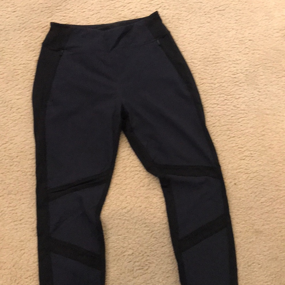 Athleta color block joggers, size 8